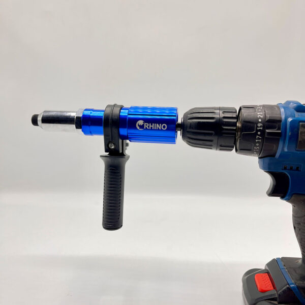 تبدیل دریل به میخ پرچ کن سر دریلی رینو RHINO - Image 4