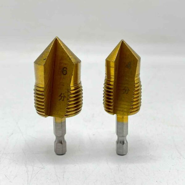 مته تخلیه و رزوه لوله مجموعه 2 عددی - Image 2