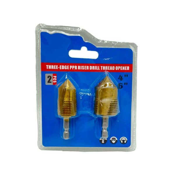 مته تخلیه و رزوه لوله مجموعه 2 عددی - Image 4