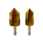 مته تخلیه و رزوه لوله مجموعه 2 عددی