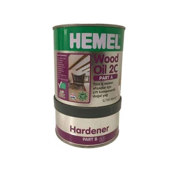 روغن چوب دو جزئی برند HAMEL - Image 2