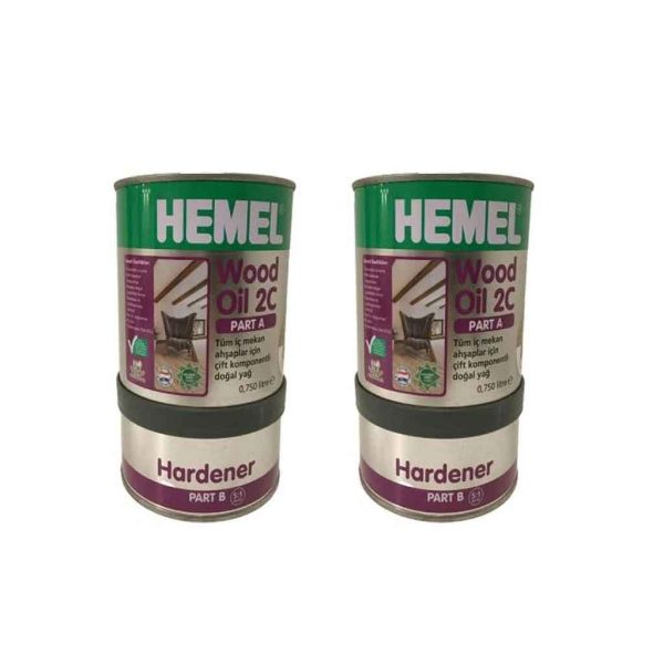 روغن چوب دو جزئی برند HAMEL - Image 3