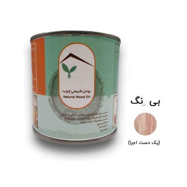 روغن طبیعی چوب بی رنگ برند NOUBON - Image 3